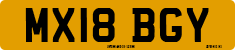 License plate of the United Kingdom, 2001 year system