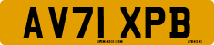 License plate of the United Kingdom, 2001 year system
