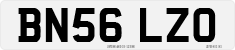 License plate of the United Kingdom, 2001 year system