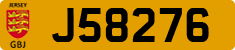 License plate of Jersey, Regular plates (J123456)