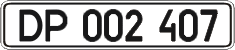 License plate Ukraine, Diplomatic