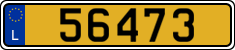 License plate of Luxembourg, Vanity Plates