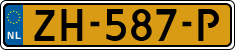 License plate of the Netherlands, Cars