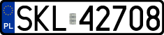 License plates of Poland, Regular car plates