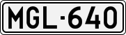 License plate of Finland, Cars