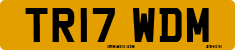 License plate of the United Kingdom, 2001 year system