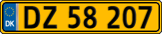 License plate of Denmark, Commercial vehicles