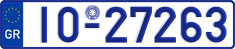 License plate of Greece, Oldtimers