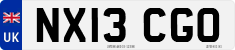 License plate of the United Kingdom, 2001 year system