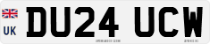 License plate of the United Kingdom, 2001 year system