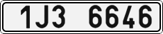 License plate of the Czech Republic, Cars (2001)
