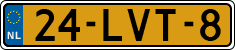 License plate of the Netherlands, Cars