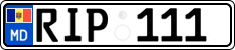 License plate of Moldova, Cars (2015)