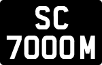 License plate of Singapore, Private owners
