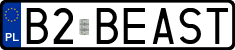 License plates of Poland, Vanity Plates