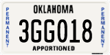 Oklahoma, Apportioned (1AB234)
