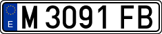 License plates of Spain, 1971 year series