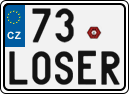 License plate of the Czech Republic, Vanity Plates