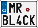 License plate of the Czech Republic, Vanity Plates