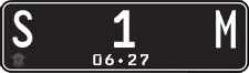 License plate of Indonesia, Regular plates