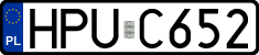 License plates of Poland, Authorities