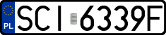 License plates of Poland, Regular car plates