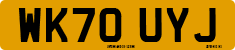 License plate of the United Kingdom, 2001 year system
