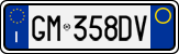 License plate of Italy, Cars (1994 year series)