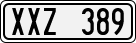 License plate of Sweden, Regular plates