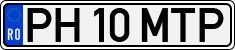 License plate of Romania, Regular plates