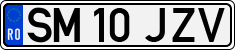 License plate of Romania, Regular plates