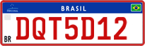 License plate of Brazil, Commercial vehicles (Mercosul)