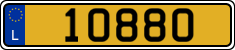 License plate of Luxembourg, Vanity Plates