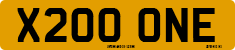 License plate of the United Kingdom, 1983 year system