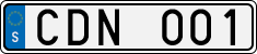 License plate of Sweden, Regular plates