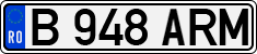 License plate of Romania, Regular plates