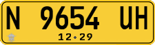 License plate of Indonesia, Commercial vehicles