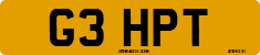 License plate of the United Kingdom, 1983 year system