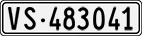 License plate of Switzerland, Cars