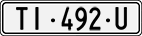License plate of Switzerland, Dealer (with 