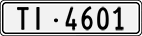 License plate of Switzerland, Cars