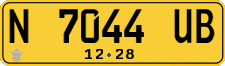 License plate of Indonesia, Commercial vehicles