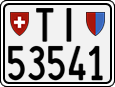 License plate of Switzerland, Motorcycles