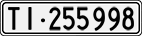 License plate of Switzerland, Cars