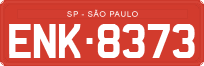 License plate of Brazil, Commercial vehicles (1990)