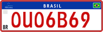 License plate of Brazil, Commercial vehicles (Mercosul)