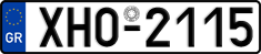License plate of Greece, Cars