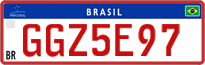 License plate of Brazil, Commercial vehicles (Mercosul)