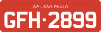 License plate of Brazil, Commercial vehicles (1990)