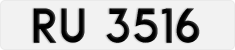License plate of Hong Kong, AB 1234